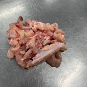 Gyorsfagyasztott csontos csirkemell nyesedék